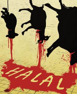 Halal slaughter poster